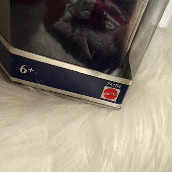 2000 Princess Millennium Barbie Silver Blue Gown Collector Edition Rare Box - Picture 4 of 8